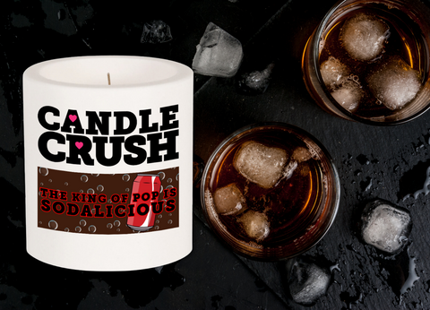 The King of Pop is Sodalicious Scented Candle