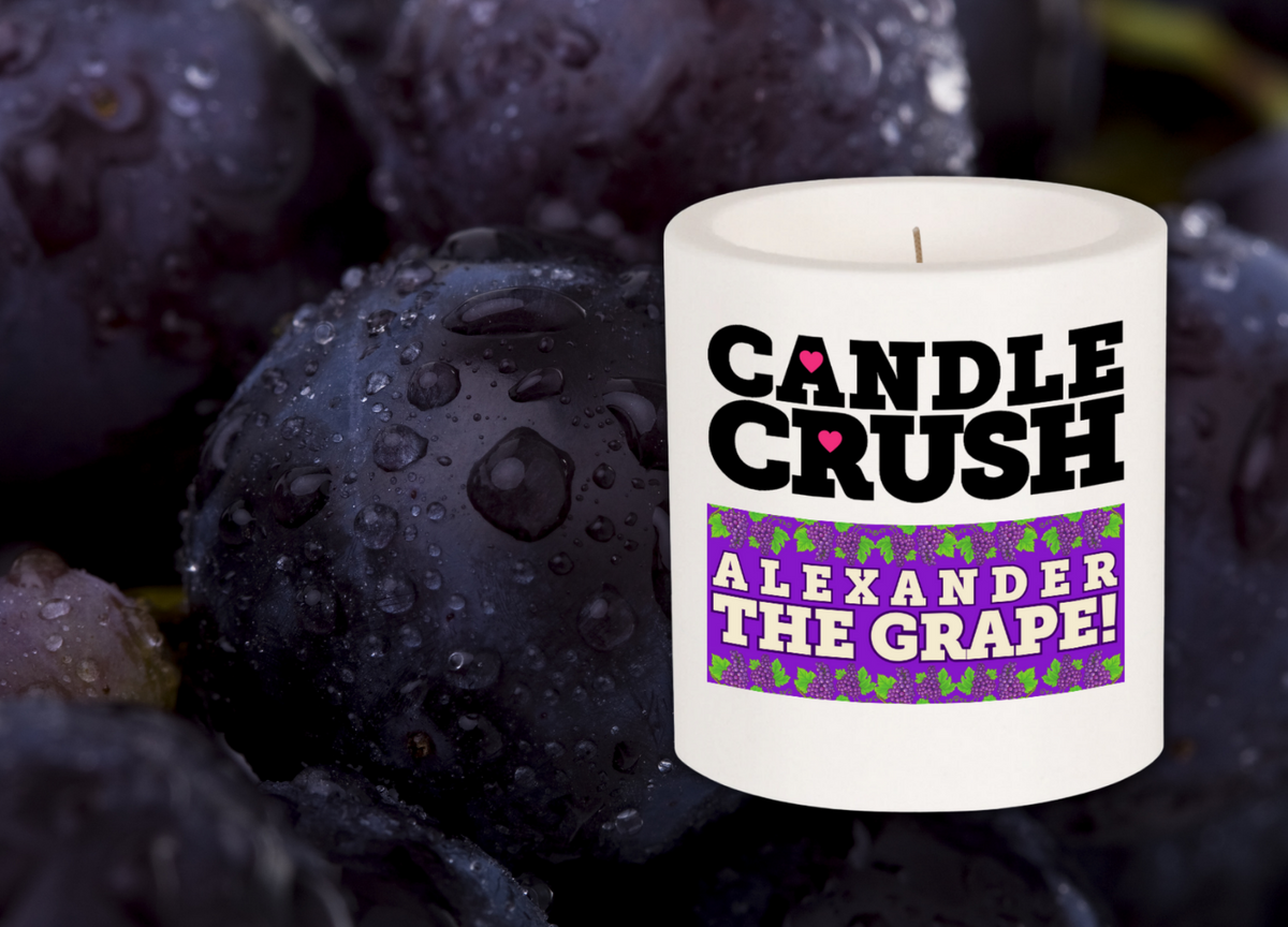Alexander The Grape! Scented Candle Candle Crush