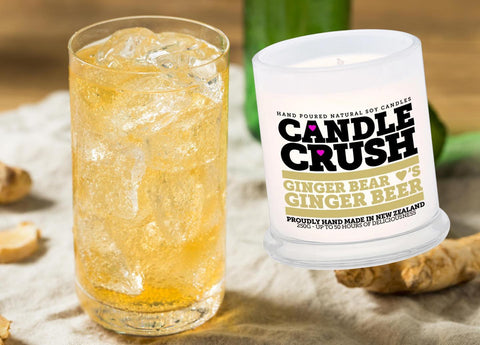 Ginger Bear loves Ginger Beer Scented Candle