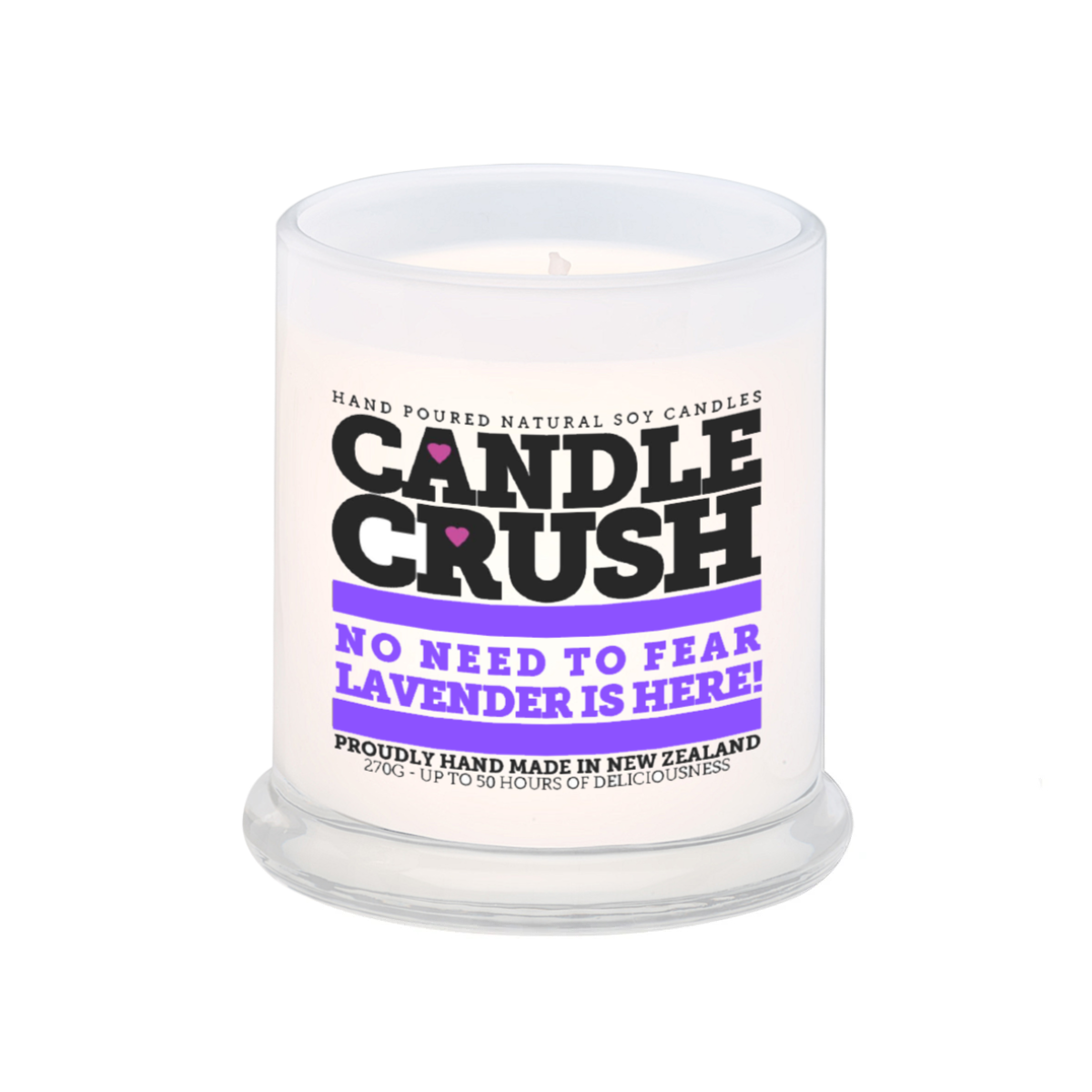 No Need To Fear Lavender Is Here! Scented Candle