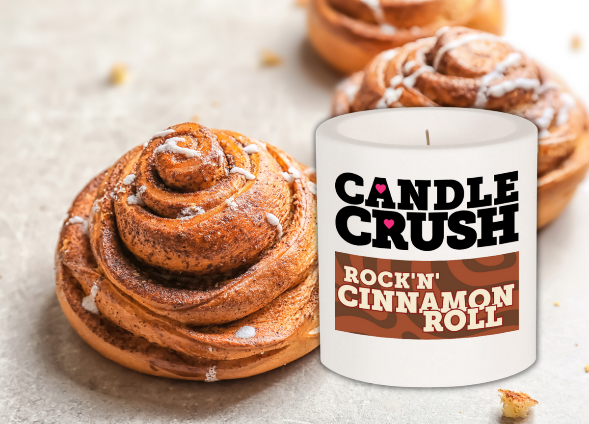 Rock 'n' Cinnamon Roll! Scented Candle Candle Crush