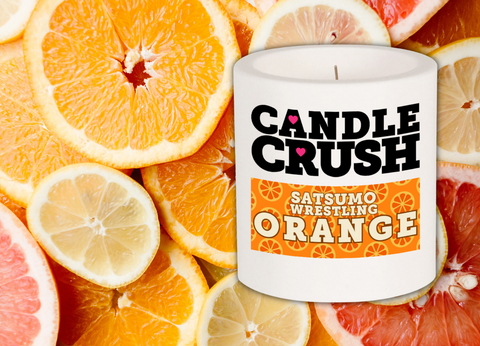 Satsumo Wrestling Orange Scented Candle