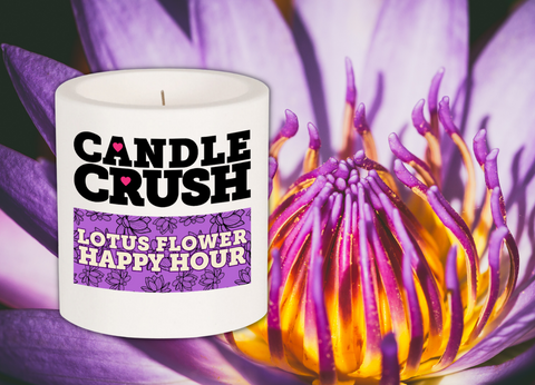 Lotus Flower Happy Hour Scented Candle