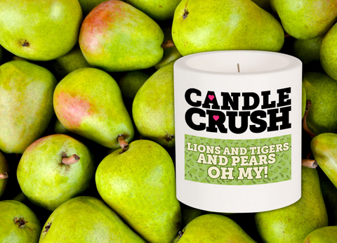 Lions and Tigers and Pears - Oh My! Scented Candle