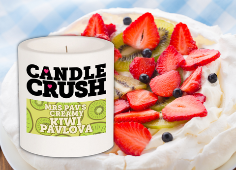 Mrs Pav's Creamy Kiwi Pavlova Scented Candle