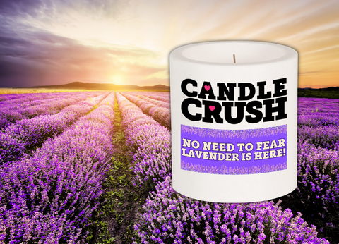 No Need To Fear Lavender Is Here! Scented Candle