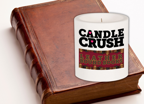 Leather Bound Books Scented Candle