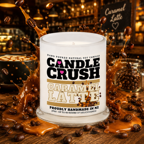 Caramel Latte Scented Candle