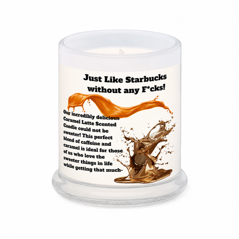 Caramel Latte Scented Candle