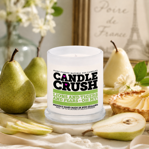 Lions and Tigers and Pears - Oh My! Scented Candle