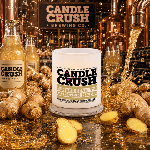 Ginger Bear loves Ginger Beer Scented Candle