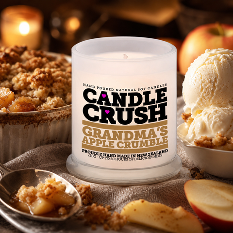 Grandma's Apple Crumble Scented Candle