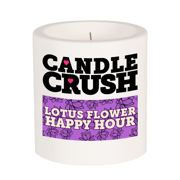 Lotus Flower Happy Hour Scented Candle