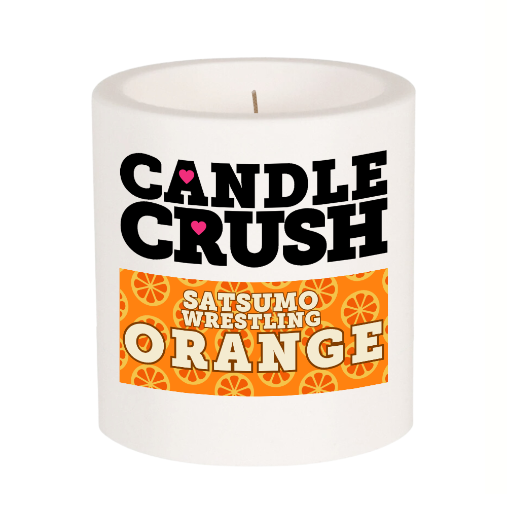 Satsumo Wrestling Orange Scented Candle