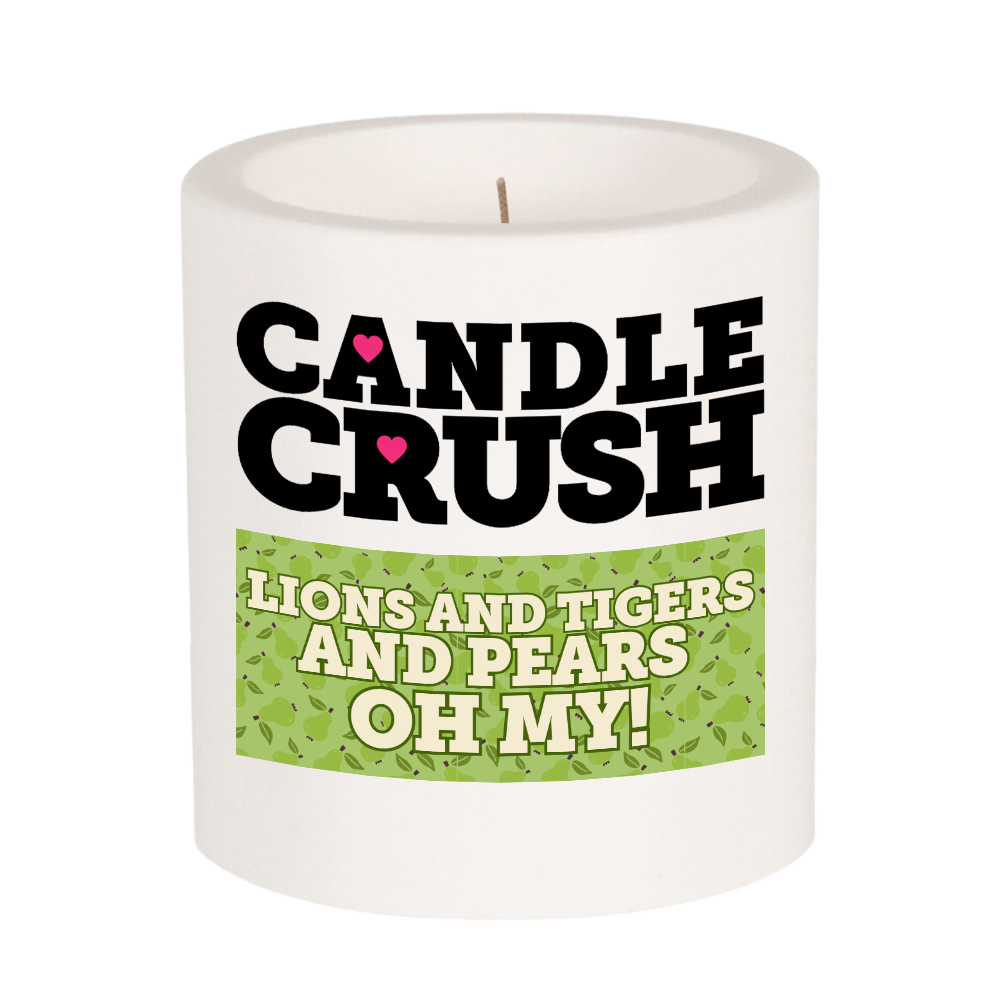 Lions and Tigers and Pears - Oh My! Scented Candle
