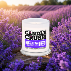 No Need To Fear Lavender Is Here! Scented Candle