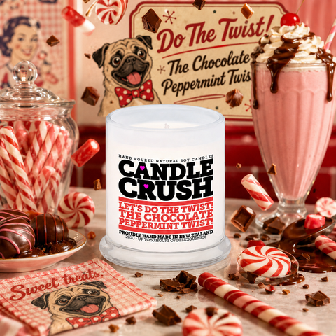 Let's Do The Twist! The Chocolate Peppermint Twist! Scented Candle