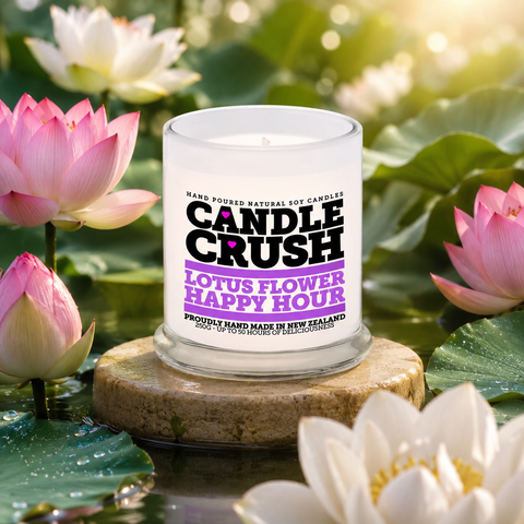 Lotus Flower Happy Hour Scented Candle