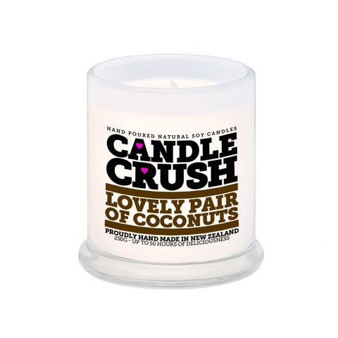 Lovely Pair of Coconuts Scented Candle