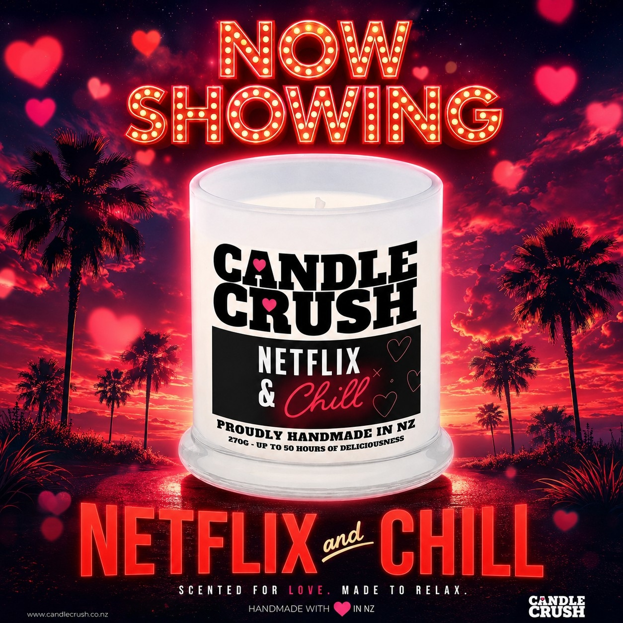 Netflix & Chill Scented Candle