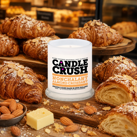 Nonchalant Almond Croissant Scented Candle