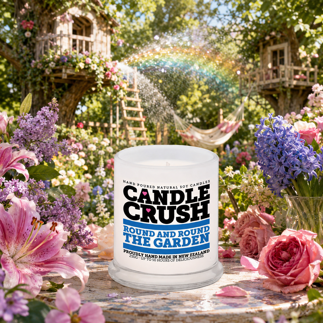 Round and Round the Garden Scented Candle