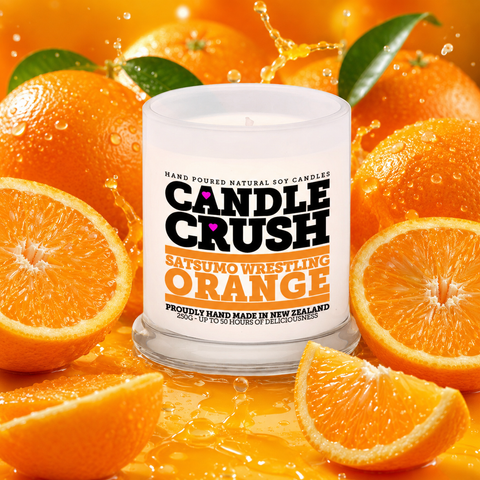 Satsumo Wrestling Orange Scented Candle