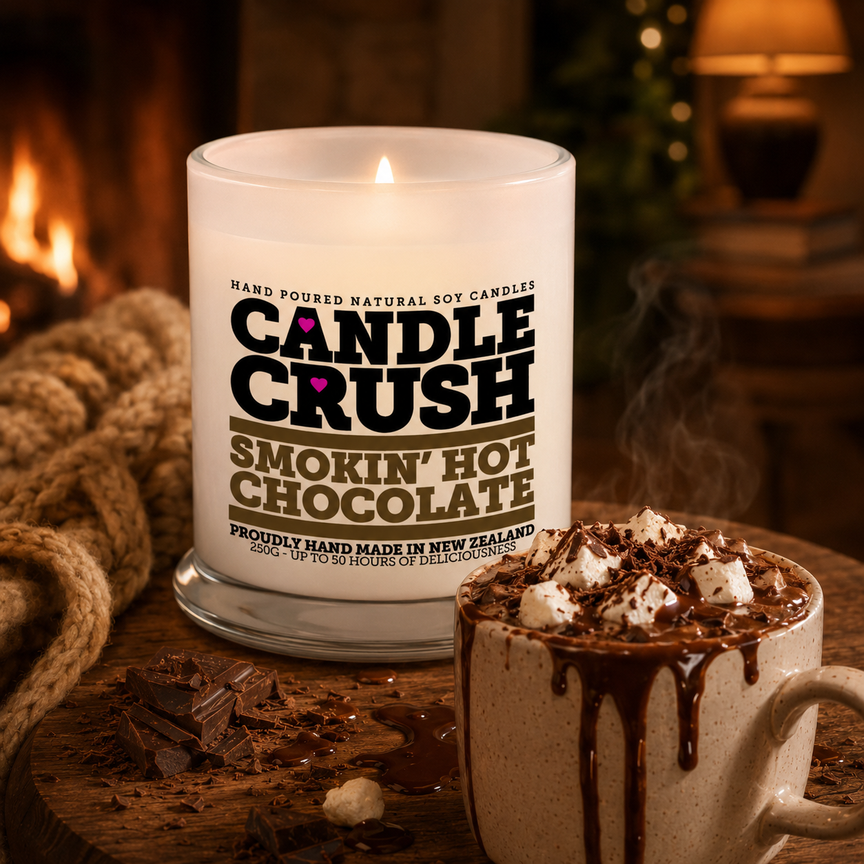 Smokin' Hot Chocolate Scented Candle