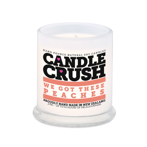 We Got These Peaches Scented Candle