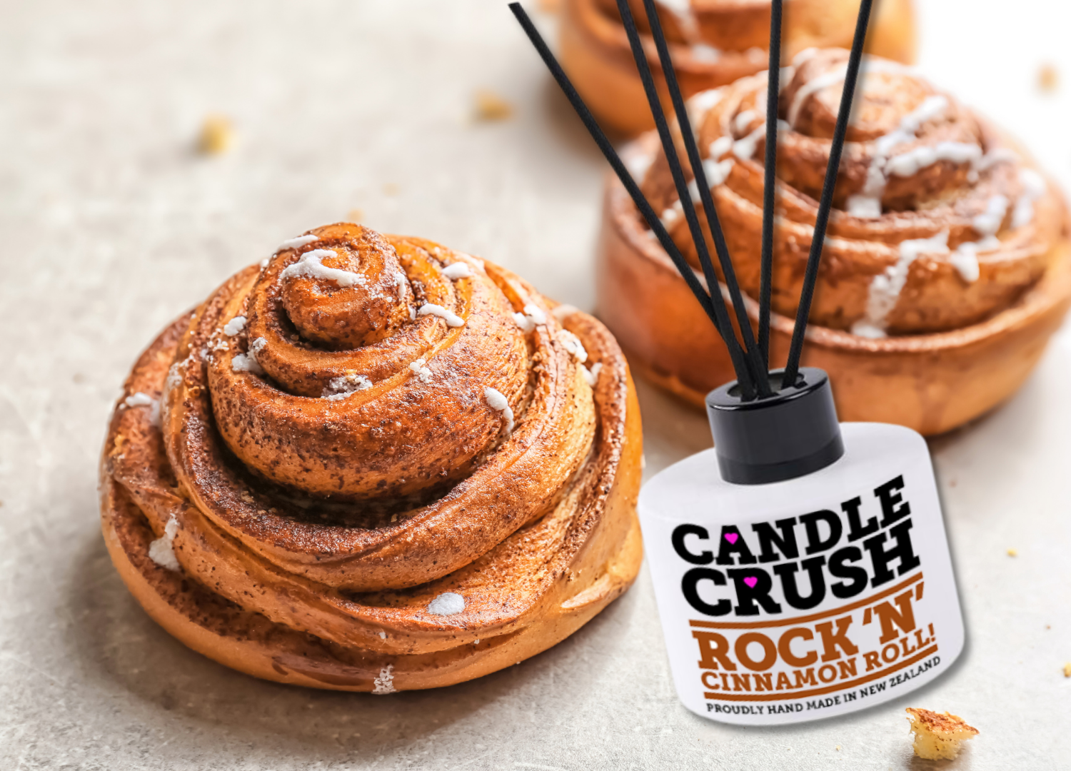 Rock 'n' Cinnamon Roll! Reed Diffuser