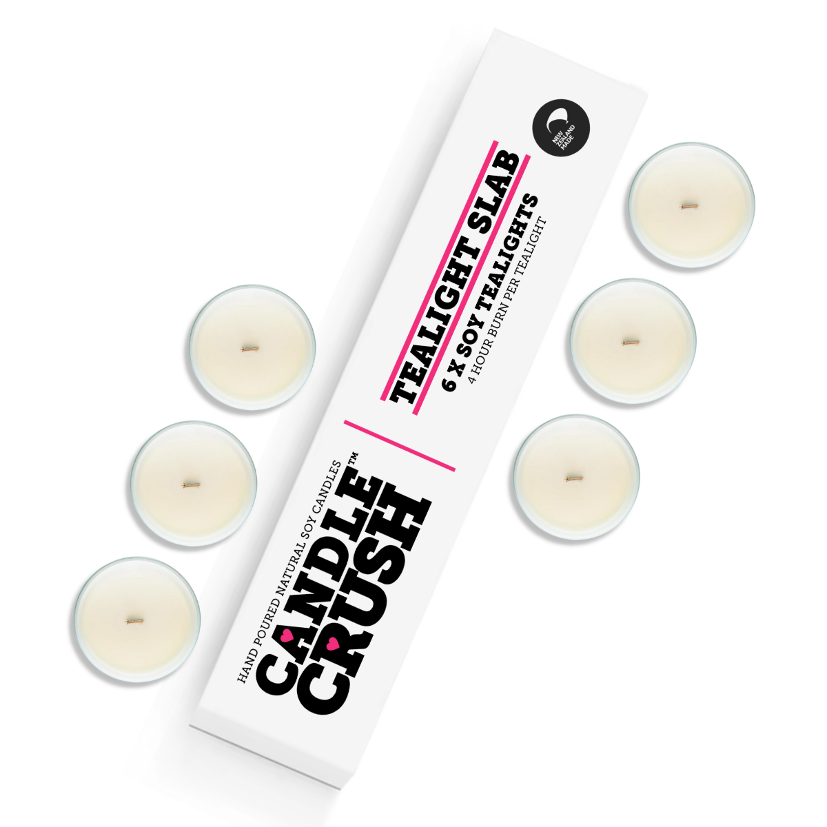 'Good Honest' Tealight Slab Candle Crush