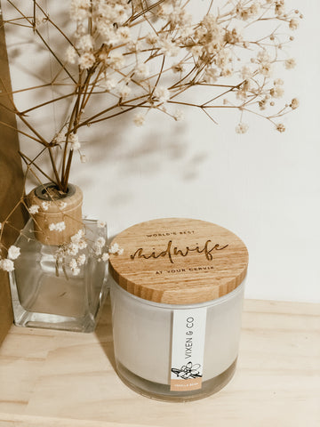 Pre-designed Custom Candle Lids